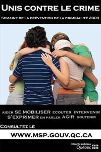 Semaine de la pr&eacute;vention de la criminalit&eacute;
